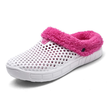 Winter Slippers Men Women Indoor Warm Shoes Non Slip Cotton Pantoffels Casual Clogs Slip on House Floor Slippers for Men