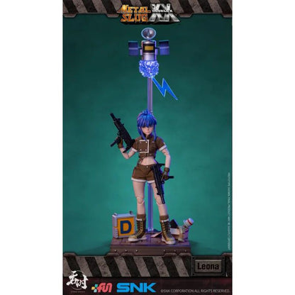 Original TUNSHI STUDIO BRAND METAL SLUG Metal Slug XX Leona Heidern 1/12 em Estoque Figuras Colecionáveis de Anime Modelo de Brinquedo AIme