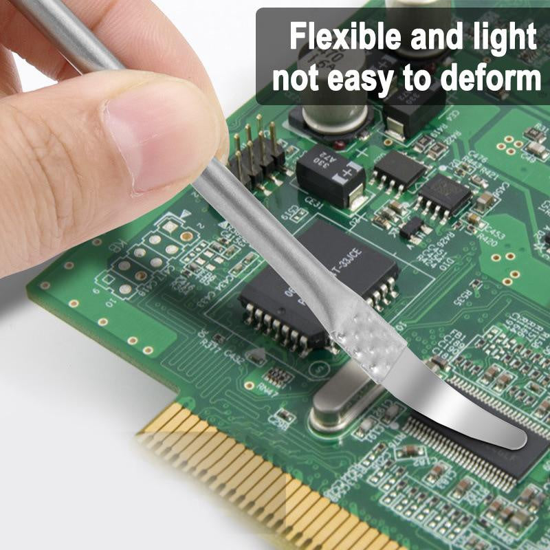 8 Peças Faca de Lâmina Ultra Fina para CPU de Chip IC, Manutenção de Placa Mãe, Removedor de Cola UV, Ferramentas de Reparo para Desmontagem de Celulares