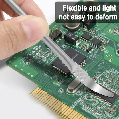 8 Peças Faca de Lâmina Ultra Fina para CPU de Chip IC, Manutenção de Placa Mãe, Removedor de Cola UV, Ferramentas de Reparo para Desmontagem de Celulares