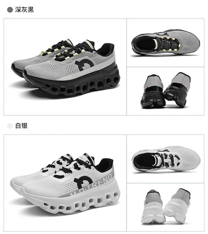 Marathon Men Sports Running Shoes Air Cushion Breathable Lightweight Male Comfortable Athletic Casual Sneakers Hiking Outdoor