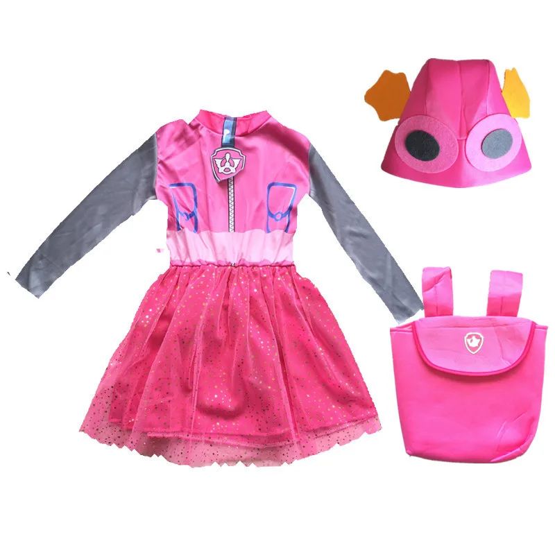 Anime Dog Patrol Kids Cosplay Costume Marshall Chase Skye Zuma Rubble Children Tops Pants Patrol Uniform Halloween Costume
