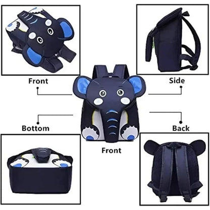 Mochila Infantil Fofa Mochila de Desenho Animado de Animais Mini Bolsa de Viagem para Meninas Meninos Bolsa Escolar Infantil Leve