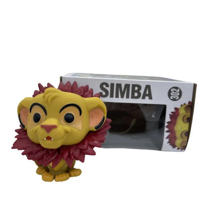 Brinquedos de presente de Natal para crianças: Bonecos de Ação Popstyle de Alta Qualidade Rei da Selva SIMBA #302, Decoração de Mesa