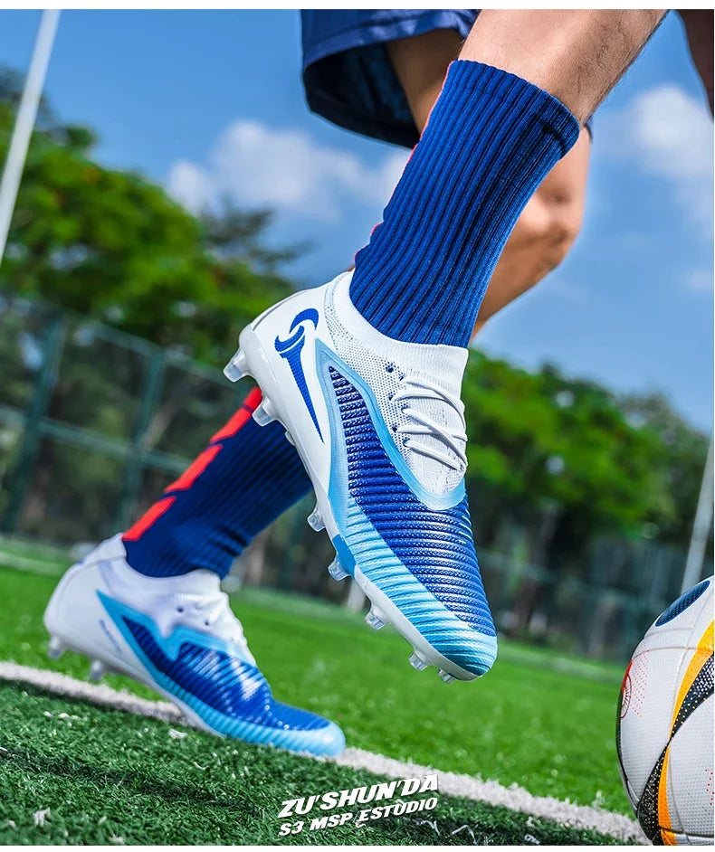Men Football Shoes Fast Non-Slip Outdoor Football Field Boots Professional Grass Training Soccer Shoes Society Cleats Sneaker