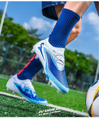 Men Football Shoes Fast Non-Slip Outdoor Football Field Boots Professional Grass Training Soccer Shoes Society Cleats Sneaker