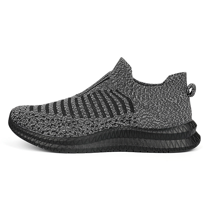 Sapatos Masculinos Casuais Respiráveis Leves para Exterior Tênis Masculinos Antiderrapantes Sapatilhas Slip-on Vulcanizados 2023