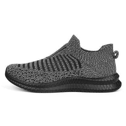 Sapatos Masculinos Casuais Respiráveis Leves para Exterior Tênis Masculinos Antiderrapantes Sapatilhas Slip-on Vulcanizados 2023