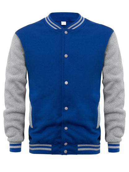 Jaquetas Masculinas com Letras de Cidade, Estilo Preppy, Uniformes de Beisebol, Casuais, S-3Xl, Blusas de Movimento High Street, Casaco de Retalhos de Pesca, Novidade de Outono