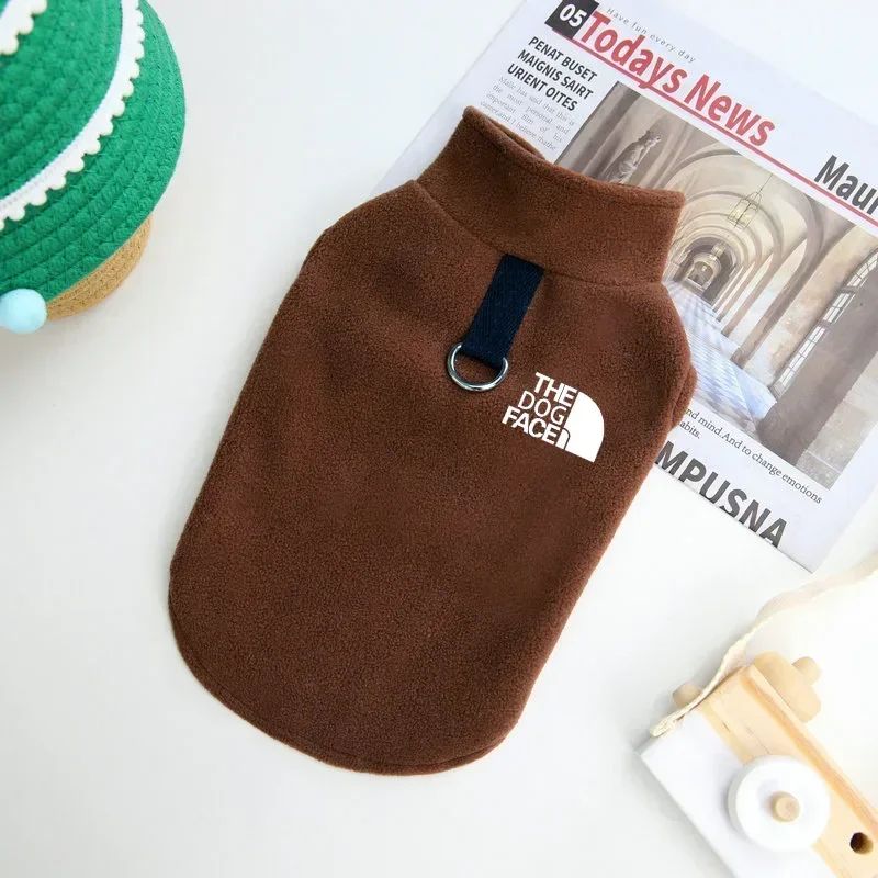 Roupas para cães de estimação Casaco de Outono Inverno Colete de Suéter Quente de Lã para Cães Pequenos Chihuahua Bulldog Jaquetas Fantasias Suprimentos