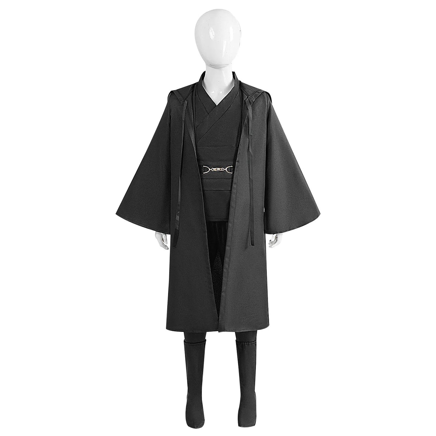Obi Wan Kenobi Jedi Warrior Cosplay Costume Adult Kids Unisex Cloak Friar Uniform Robe Full Set Halloween Carnival Outfits
