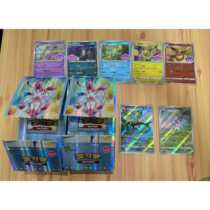 100% Original Pacote de Gemas Pokemon Vol3 Edição Cartas Anime Pokemon PTCG Bolsa de Gemas 2 Cartas Colecionáveis Brinquedo Presente de Aniversário Social