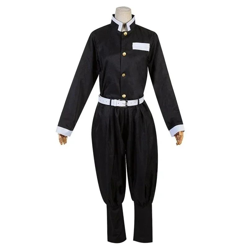 Anime Demon Slayer Kochou Shinobu Cosplay Costume Kimetsu No Yaiba Kochou Uniforms Wigs Hairs Halloween For Kids Adult Cos Party