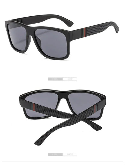 2025 Luxury Brand Polarized Sunglasses Men High-End Outdoor Glasses Fashion Square Driving Eyewear Travel Sun Glasses UV400