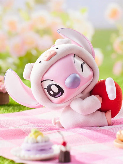 MINISO Disney Stitch Animals Party Series Blind Box – Última Estatueta, Decoração de Figura Surpresa, Sacola Surpresa, Presente de Aniversário