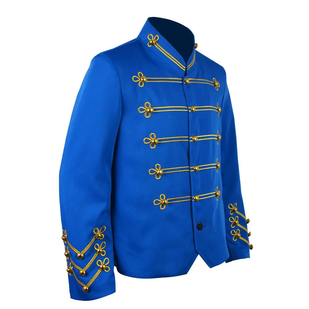 Thriller Era  Michael Jackson Easter Cosplay Performance Costumes Medieval Style Retro Banquet Costumes Trim Uniform In Stock