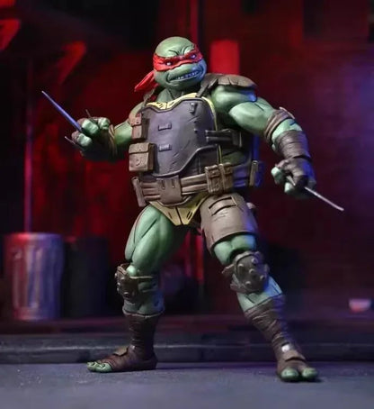 18CM NECA 54317 The Last Ronin Rafael Boneco Anime 7 Polegadas Figura de Ação Modelo PVC Decoração Brinquedo Presente