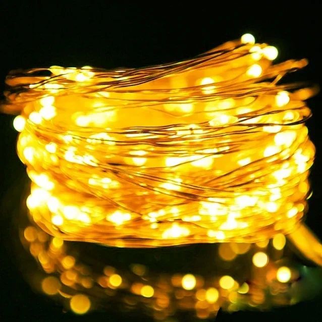 1M 2M 3M 5M 10M 20M 30M Copper Wire LED String lights Holiday lighting Fairy Garland For Christmas Tree Wedding Party Decoration