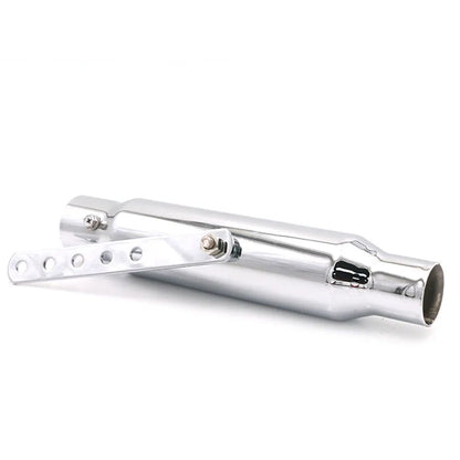38/40/43/45mm Universal Retro Motorcycle Muffler Exhaust Pipe Rear Pipe Tube For Harley Exhuast XV950 M800 1200 XL883 Racing