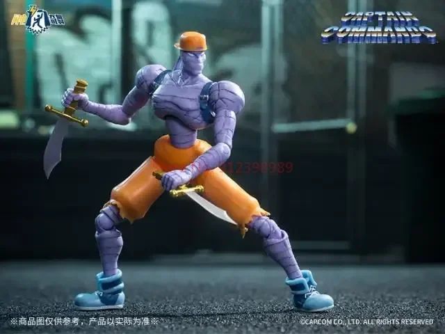 52TOYS Action Figure CAPCOM Final Fight 1PCS Colecionável Decoração de Mesa Presente Criativo para Aniversário 3.75inch/10cm