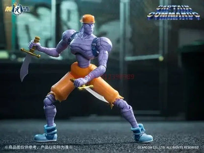 52TOYS Action Figure CAPCOM Final Fight 1PCS Colecionável Decoração de Mesa Presente Criativo para Aniversário 3.75inch/10cm