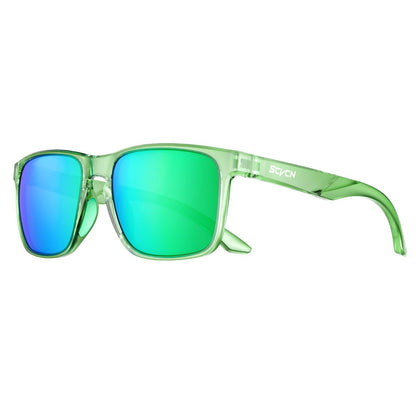 SCVCN Polarized Sunglasses Baseball Cycling Glasses UV400 Bike MTB Dark Glasses Sports Eyewear Bicycle Outdoor Cycling Equipment