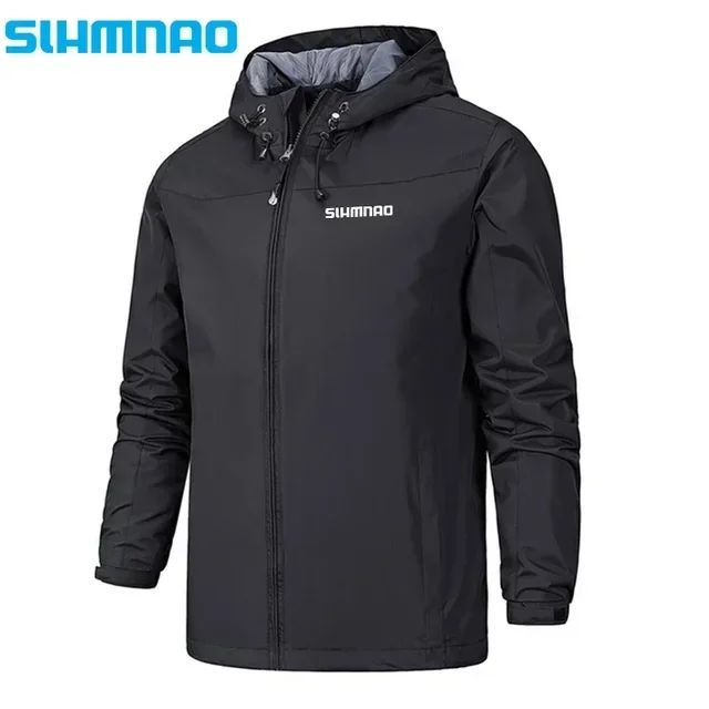 Capa de Chuva Impermeável de Pesca 2025 para Homens, Capa de Chuva para Ciclismo, Jaqueta Corta-Vento, Roupas de Montanhismo, Casaco de Primavera e Outono