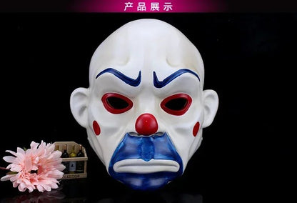2026  Mask for Halloween Party Clown Accessories Dark Knight Joker Thief