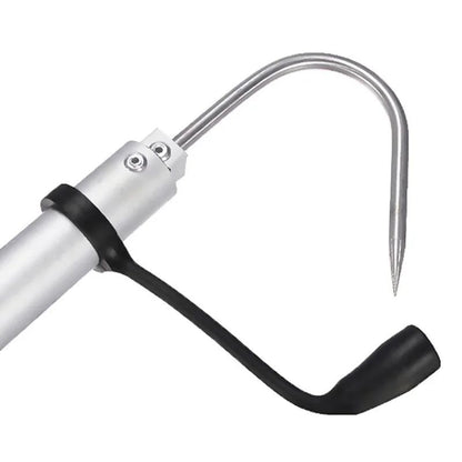 Anzol de Pesca no Gelo com Âncora, Aço Inoxidável, Telescópico, Anzol de Pesca em Aço Inoxidável, Gancho para Pesca, Dispositivo de Içar Peixe, Equipamento Multifuncional para Pesca
