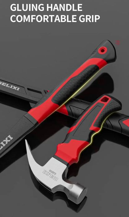 Martelo Garra Multifuncional Profissional Marcenaria Especial Mini Martelo Integrado Removedor de Pregos Portátil Ferramenta Manual Acessório Doméstico
