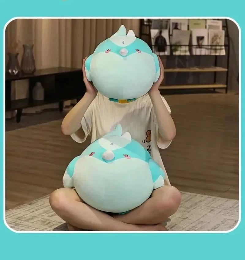 Genshin Impact Stuffed Throw Pillow Anime Cute Xiao Bird Plush Cushion Genshin Sofa Decorative Body Pillow Sleeping Back Cushion