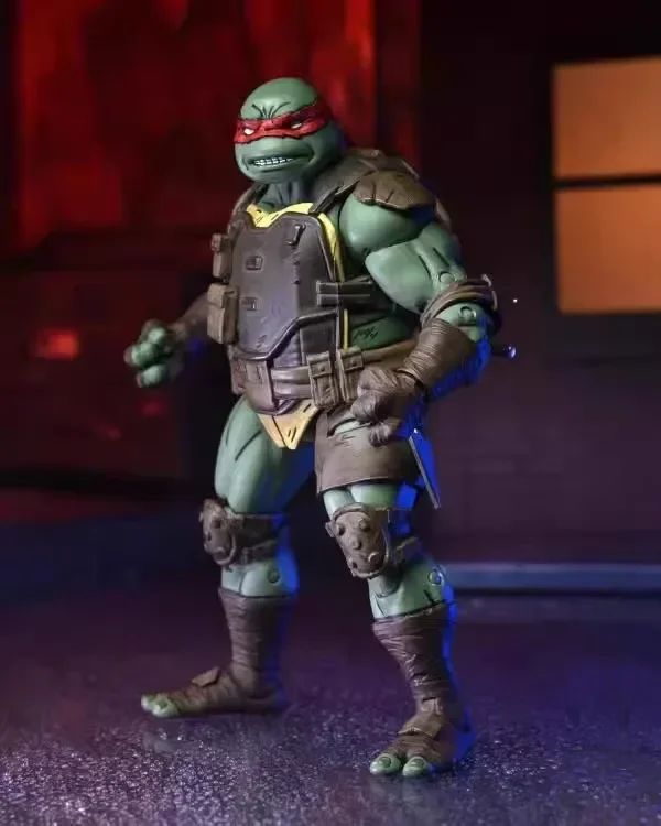 18CM NECA 54317 The Last Ronin Rafael Boneco Anime 7 Polegadas Figura de Ação Modelo PVC Decoração Brinquedo Presente