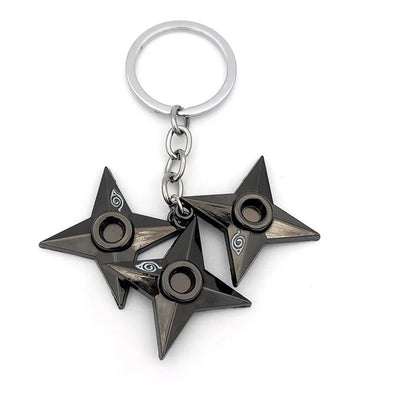 Anime Naruto Chaveiro Brinquedo Kunai Shuriken Konoha Ninja Carro Mochila Xiao Organização Nuvem Vermelha Chaveiro Acessórios Presente