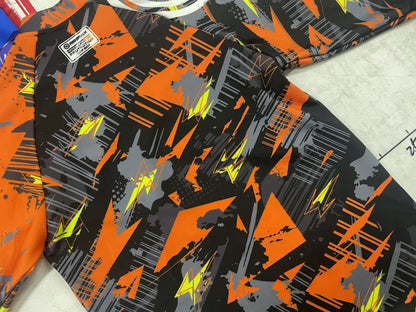 HotSale Men's Surfing Shirt Camouflage Lycra Rashguard RIGHTTRACK For Surf Sportswear Beach UV Swimwear UPF50  Clothes