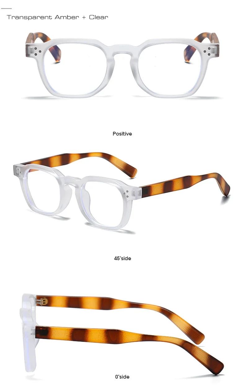 JNPCXI Fashion Vintage Rivet Oval Sunglasses Women Men Luxury Leopard Sun Glasses Anti Blue Light Eyeglasses Frame