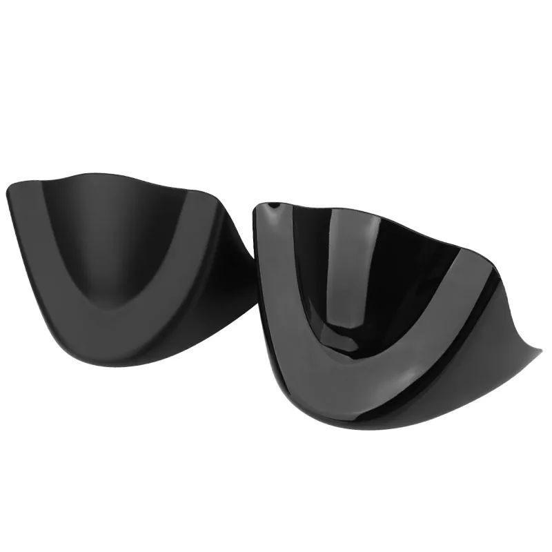 Front Chin Spoiler Lower Air Dam Fairing Cover Black Motorcycle Parts For Harley Dyna Fat Bob Streetbob Wide Glide FXD 2006-2017
