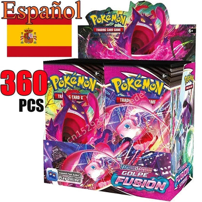Novas Cartas Pokémon Espanholas em Inglês Francês COROA ZENITE TEMPESTADE PRATEADA Origem Perdida Estrelas Radiantes Cartas Pokémon Coleção Brinquedos