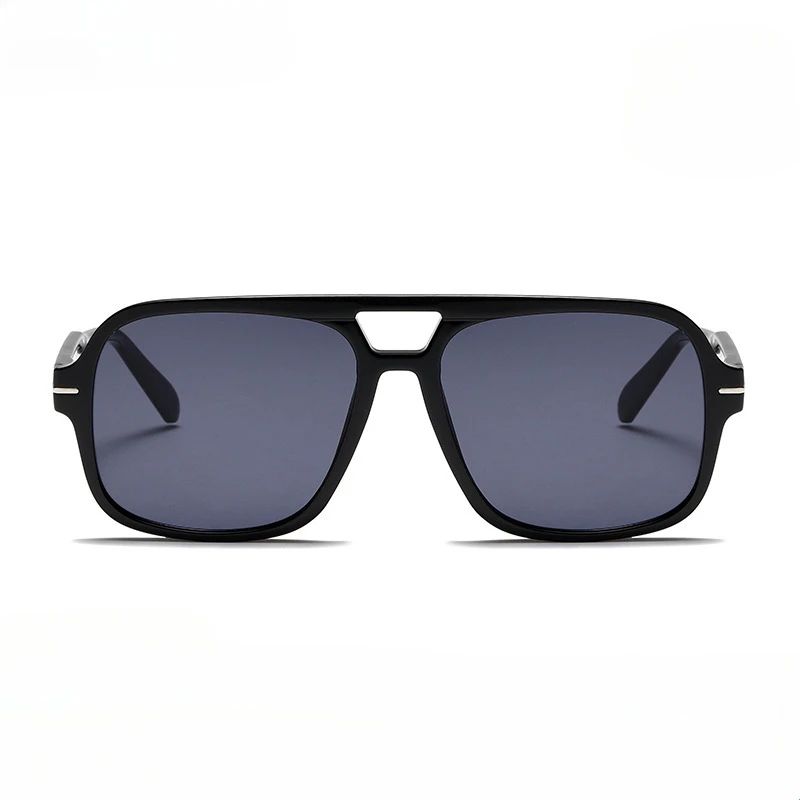 3507 Double Bridge Square Aviator Sunglasses - UV400 Vintage Pilot Style, Retro Classic Sun Glasses for Men Women Unisex 411240