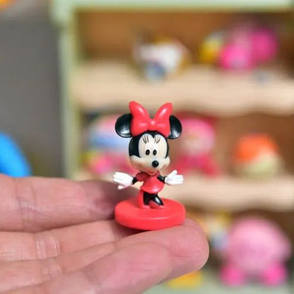 Disney Steamboat Willie Mickey Mouse Anime Figure Model Toys Cake Desktop Decoration Collectible Dolls Toys Gifts for Children