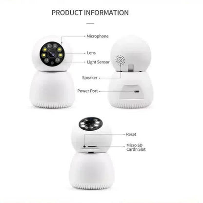 CARPBABA WIFI IP Camera 2MP YOOSEE ICSEE V380Pro YIIOT Surveillance Color Night Vision Security Protection Wireless Smart Home