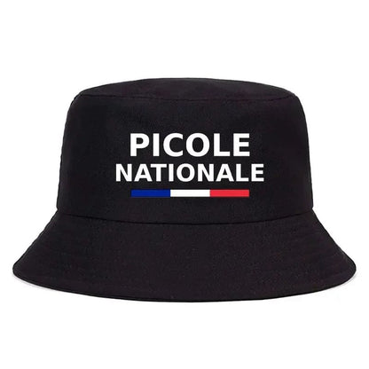 Summer Picole Nationale Bob Man Reversible Bucket Hat Women Cotton Fisherman Cap Unisex Outdoor Sport Sun Activities Panama