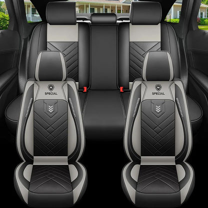 Car Seat Cushion Four Seasons Universal Artificial Leather Seat Cover 2026 Newly Upgraded Waterproof Seat Cover car accessories