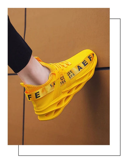 Tênis Masculino YRZL Calçados Masculinos Tênis Designer de Luxo Sapatos Masculinos Casuais Plataforma Antiderrapante Tênis de Corrida Masculino