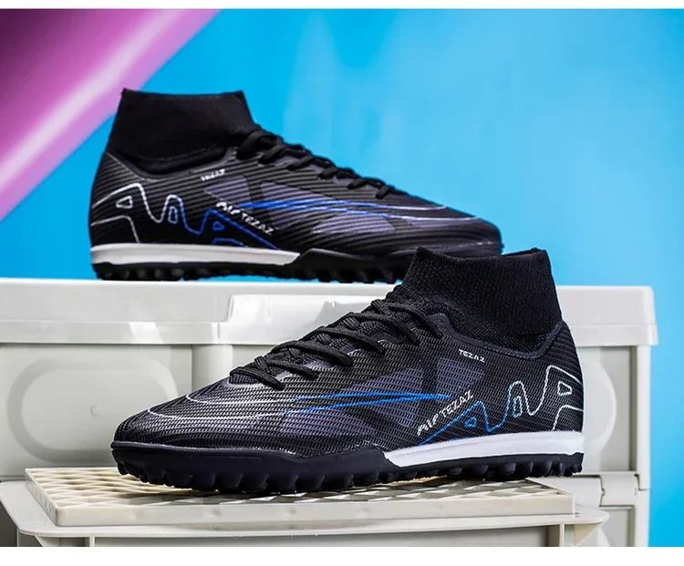 Men Football Shoes TF/FG Society Cleats Indoor Soccer Shoes Professional Football Field Boots Fast Unisex Sneaker Top Quality