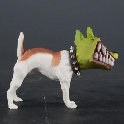 7cm The Mask Dog Action Figures Estátua Anime Figura The Mask Modelo Estatueta Decoração de Mesa Enfeites Presentes Infantis de Feriado Brinquedos