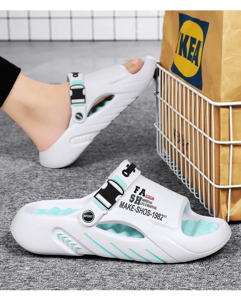 Flip Flops Male Massage Slippers Outdoor Sandals Beach Clogs Indoor Comfortable Soft Slides Men Casual Shoes Women Home Slippers