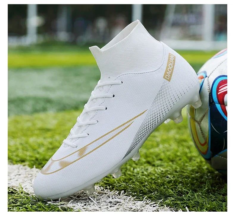 New Men Women Professional Soccer Shoes Football Boots Hot-selling High-quality Training Futsal TF Shoes Match Grass Cleats