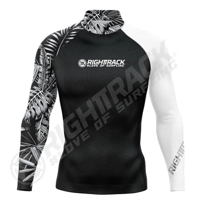 New Men's Surfing Shirt Lycra Rashguard Surf Sportswear Beach Sunscreen UV Protection Swimwear UPF50  RIGHTTRACK Clothes