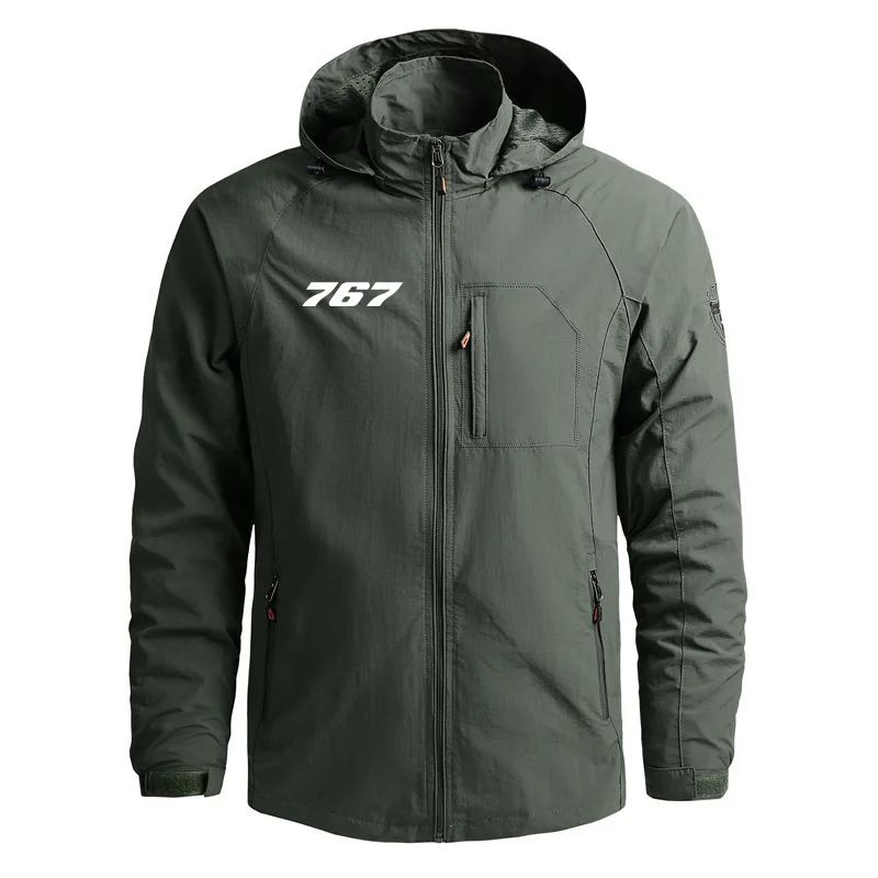 Outerwear Casual 767 Hooded Flight Aviation Windbreakers Lightweight Pilots Men Jackets Coats