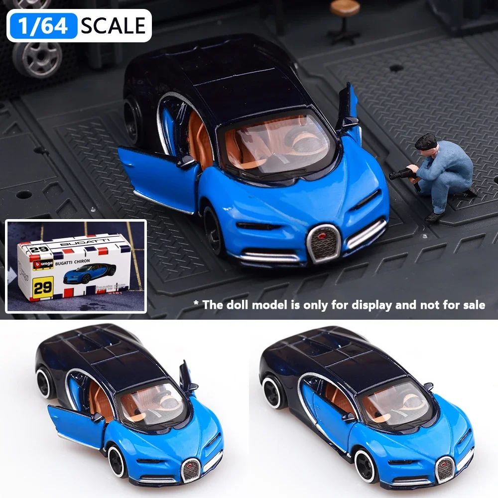 Bburago 1:64 Porsche 911 GT2 Lamborghini Ferrari SP3 812 1959 Cadillac Miniatura de Carro de Liga Fundida Brinquedo de Coleção Presentes